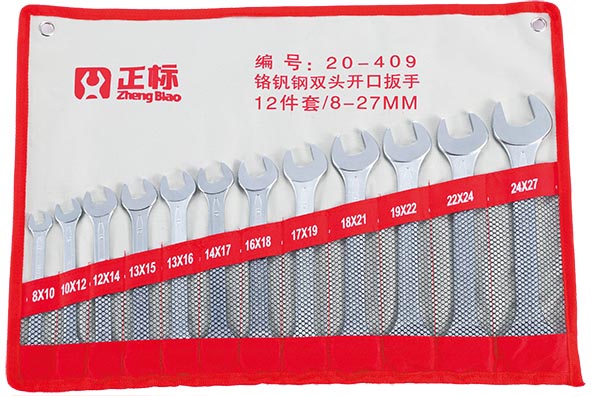 铬钒钢开口扳手组套